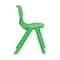 Flash Furniture Green Plastic Stackable School Chair with 13.25" Seat Height, PK2 2-YU-YCX-004-GREEN-GG - alternate 3
